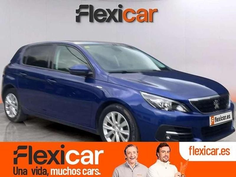 Azul Usado 2020 Peugeot 308 Style Utilitario | 10.790 € (Buen precio) - Imagen 1/4