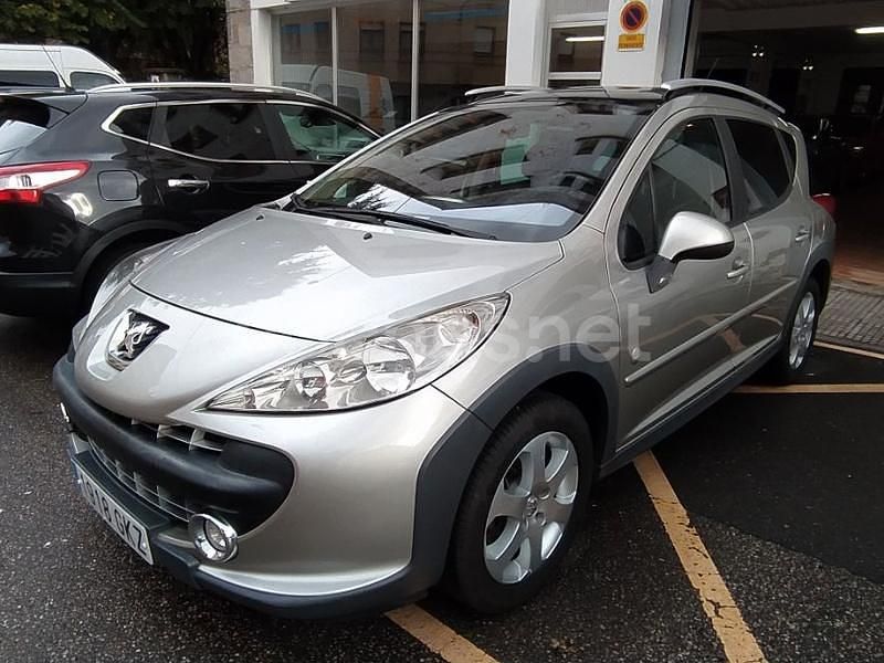 Beige Usado 2009 Peugeot 207 Outdoor Outdoor Familiar | 5950 € - Imagen 1/4
