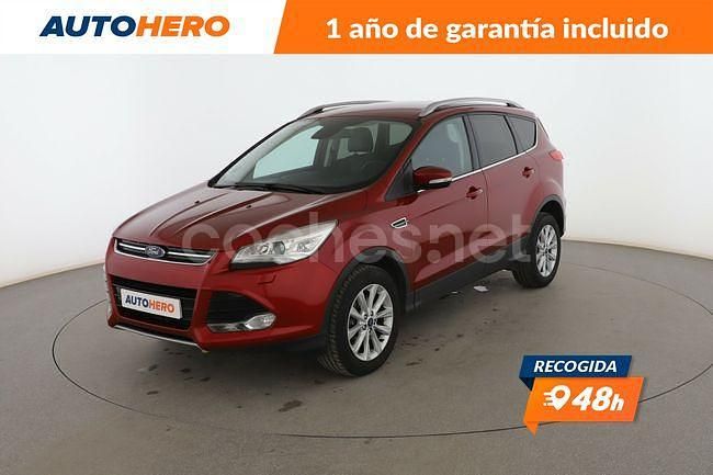 Rojo Usado 2016 Ford Kuga Titanium SUV | 13.199 € (Precio justo) - Imagen 1/3