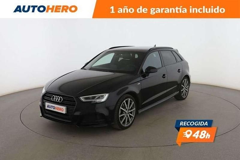 Usado Audi A3 Comfort 151 CV (111 kW) 2019 Negro Berlina