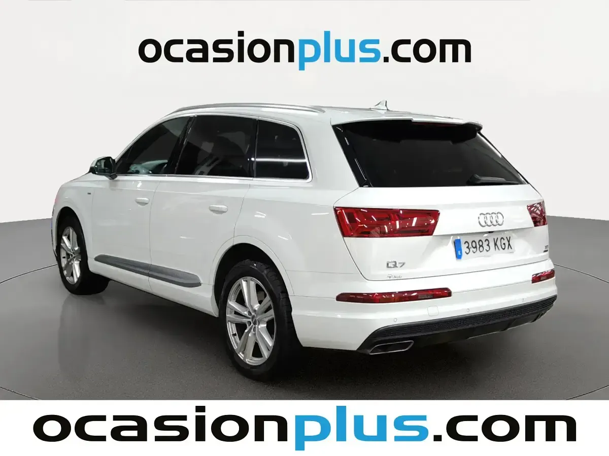 Usado Audi Q7 S-Line 272 CV (200 kW) 2018 Blanco SUV