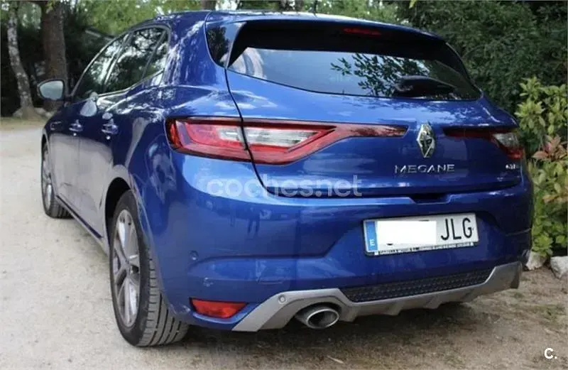 Usado Renault Mégane GT Line GT-Line 110 CV (80 kW) 2016 Azul Berlina