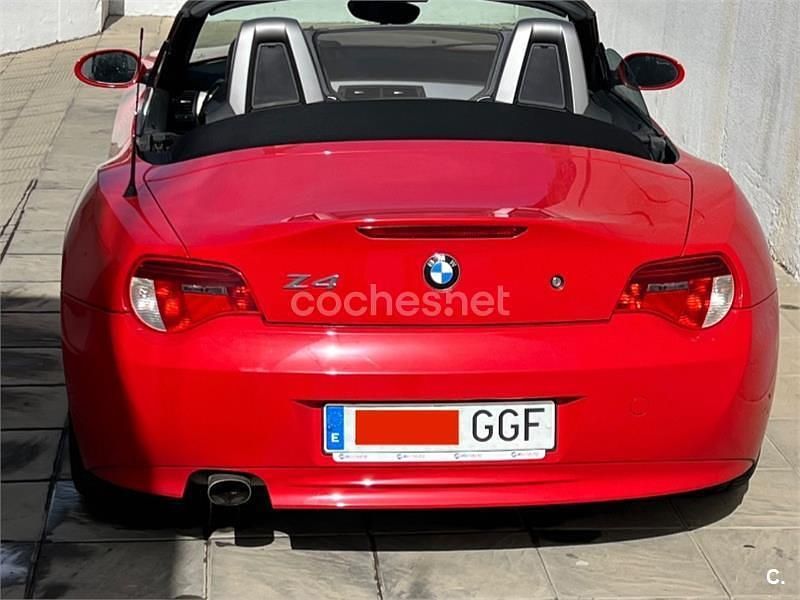 Rojo Usado 2008 BMW Z4 Descapotable | 10.000 € (Super precio) - Imagen 1/4
