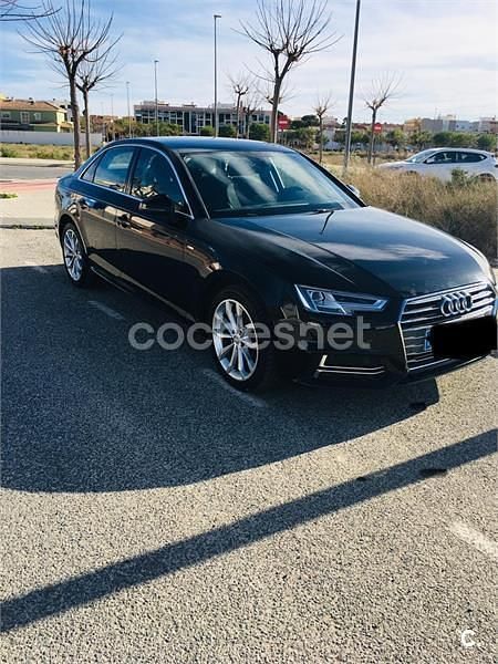 Usado Audi A4 S-Line 150 CV (110 kW) 2018 Negro Berlina