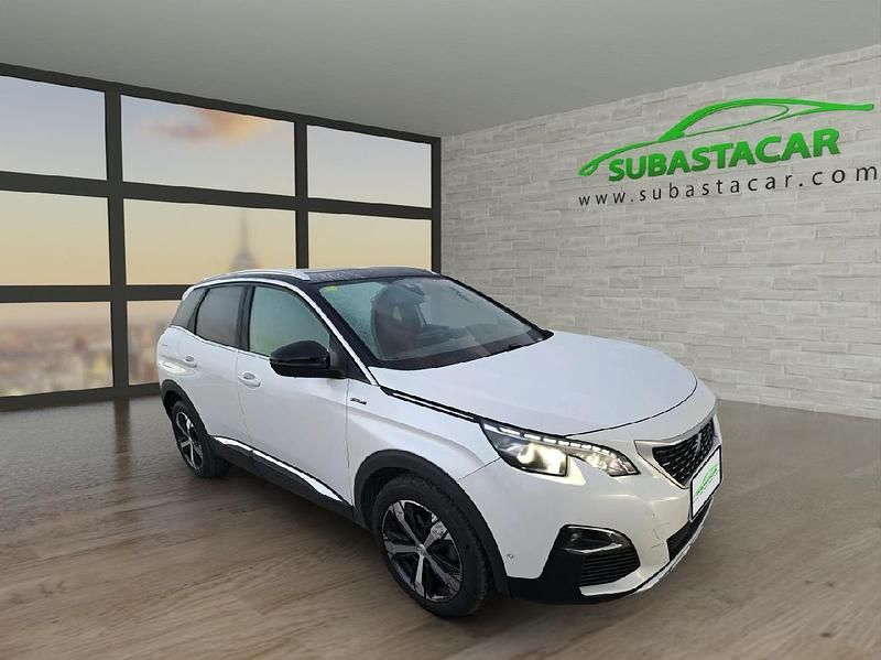 Usado Peugeot 3008 GT-line 130 CV (95 kW) 2020 Blanco SUV
