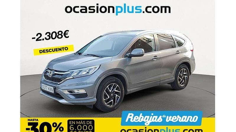 Gris Usado 2018 Honda CR-V Elegance Plus SUV | 17.264 € (Precio justo) - Imagen 1/4