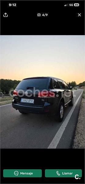 Usado VW Touareg R 174 CV (127 kW) 2004 Negro SUV