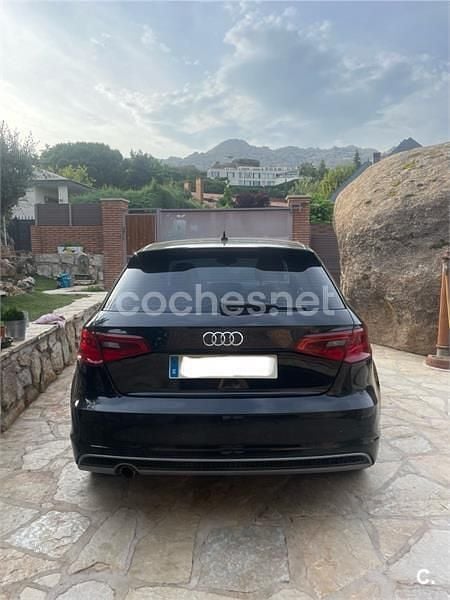 Negro Usado 2015 Audi A3 S-Line Berlina | 9500 € (Buen precio) - Imagen 1/4