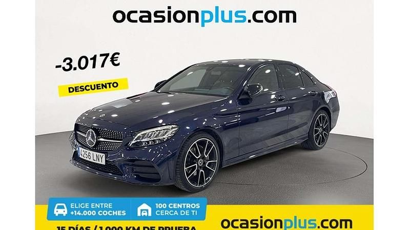 Azul Usado 2021 Mercedes C200 Berlina | 27.173 € (Buen precio) - Imagen 1/2
