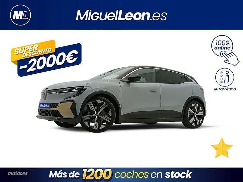 Gris Usado 2023 Renault Megane E-Tech Iconic Berlina | 24.985 € - Imagen 1/3