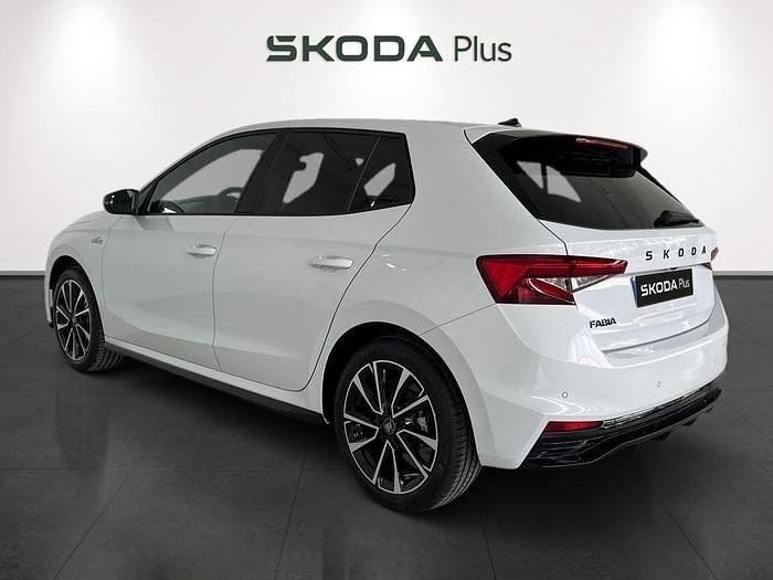 Blanco Usado 2025 Skoda Fabia Monte Carlo Berlina | 22.990 € (Precio justo) - Imagen 1/2