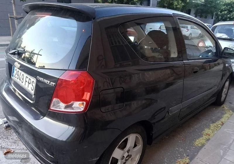 Negro Usado 2007 Chevrolet Kalos SE Berlina | 2800 € (Precio justo) - Imagen 1/3