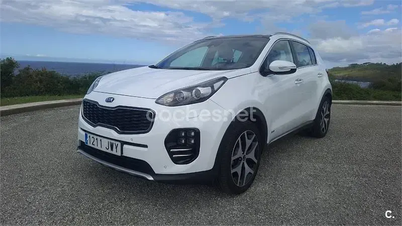 Usado Kia Sportage GT-Line 177 CV (130 kW) 2017 Blanco SUV
