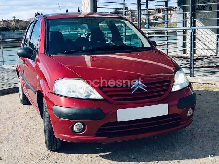 Brugt Citroën C3 70 HK (51 kW) 2003 Rød Sedan