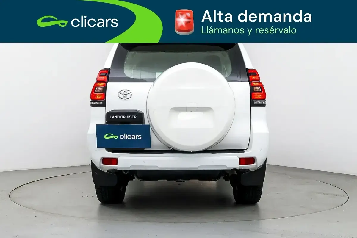 Usado Toyota Land Cruiser 204 CV (150 kW) 2022 Blanco SUV
