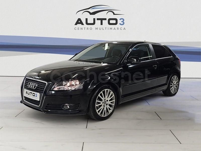 Usado Audi A3 Ambition 140 CV (102 kW) 2010 Negro Utilitario