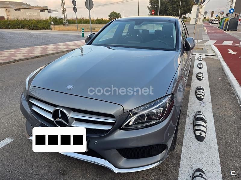 Gris / plata Usado 2016 Mercedes C220 AMG line Berlina | 20.900 € (Precio justo) - Imagen 1/4