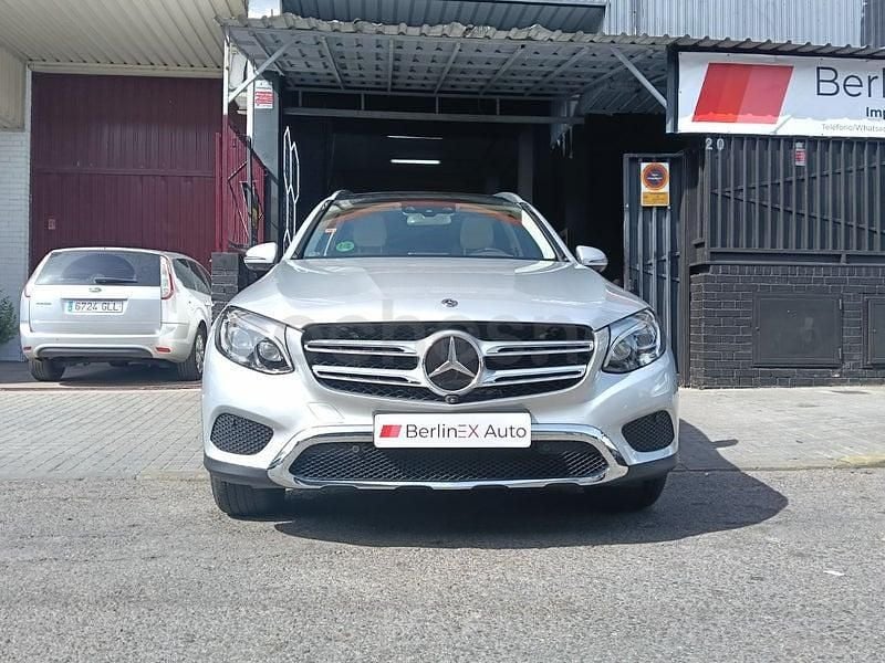 Usado Mercedes GLC350 258 CV (189 kW) 2017 Gris / plata SUV