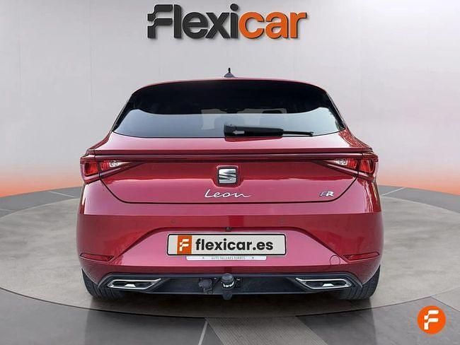 Usado Seat Leon FR 150 CV (110 kW) 2021 Rojo Berlina