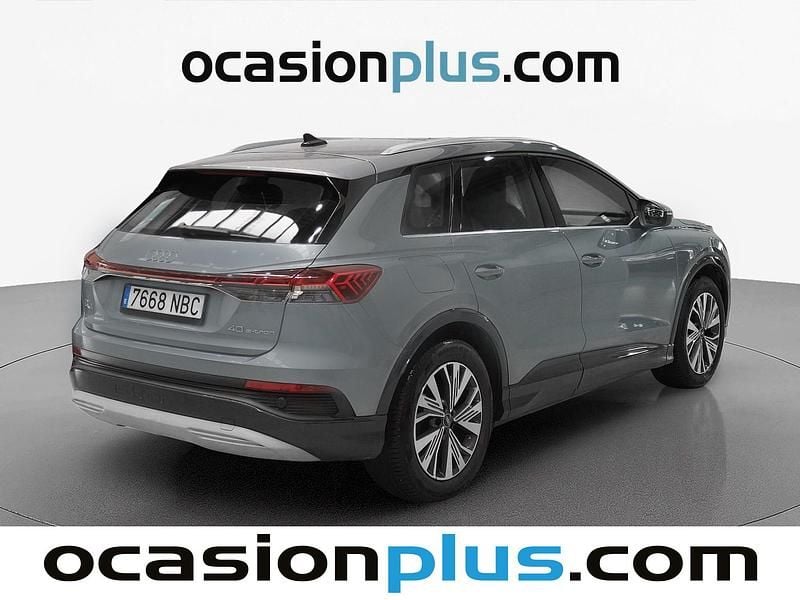 Usado Audi Q4 e-tron Advanced Plus 150 kW (204 CV) 2022 Azul SUV