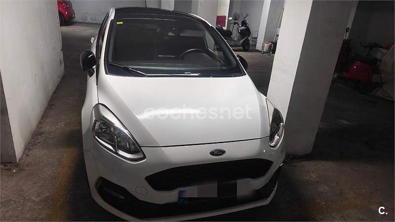 Usado Ford Fiesta ST-Line 100 CV (73 kW) 2017 Blanco Berlina