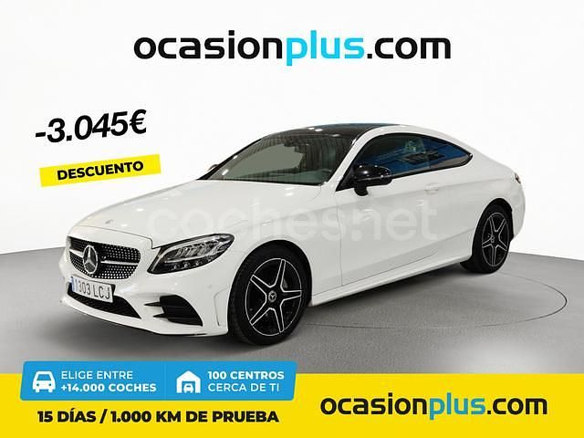Blanco Usado 2019 Mercedes C220 Coupe | 33.090 € (Precio justo) - Imagen 1/4