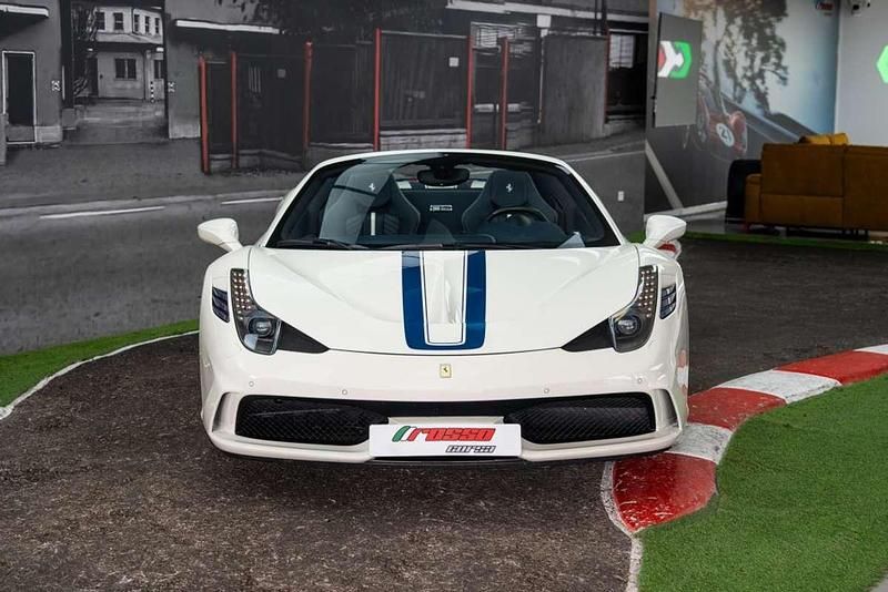 Usado Ferrari 458 605 CV (444 kW) 2015 Blanco Descapotable