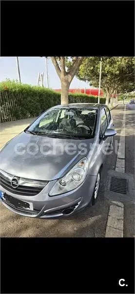 Usado Opel Corsa Enjoy 85 CV (62 kW) 2009 Gris / plata Utilitario