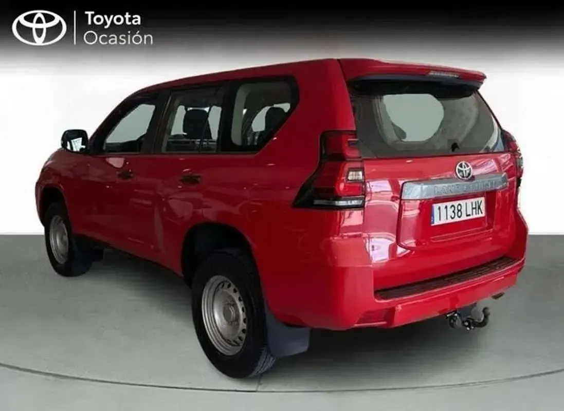 Usado Toyota Land Cruiser 177 CV (130 kW) 2020 Rojo SUV