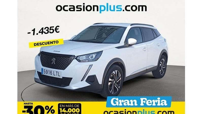 Blanco Usado 2021 Peugeot 2008 Allure SUV | 14.355 € (Precio justo) - Imagen 1/4
