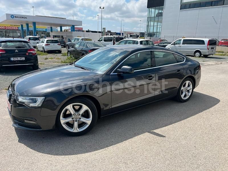 Gris / plata Usado 2014 Audi A5 Sportback Berlina | 15.900 € (Precio justo) - Imagen 1/4