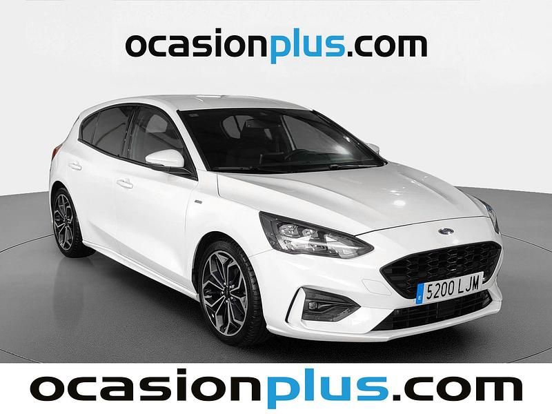 Usado Ford Focus ST-Line 120 CV (88 kW) 2020 Blanco Utilitario