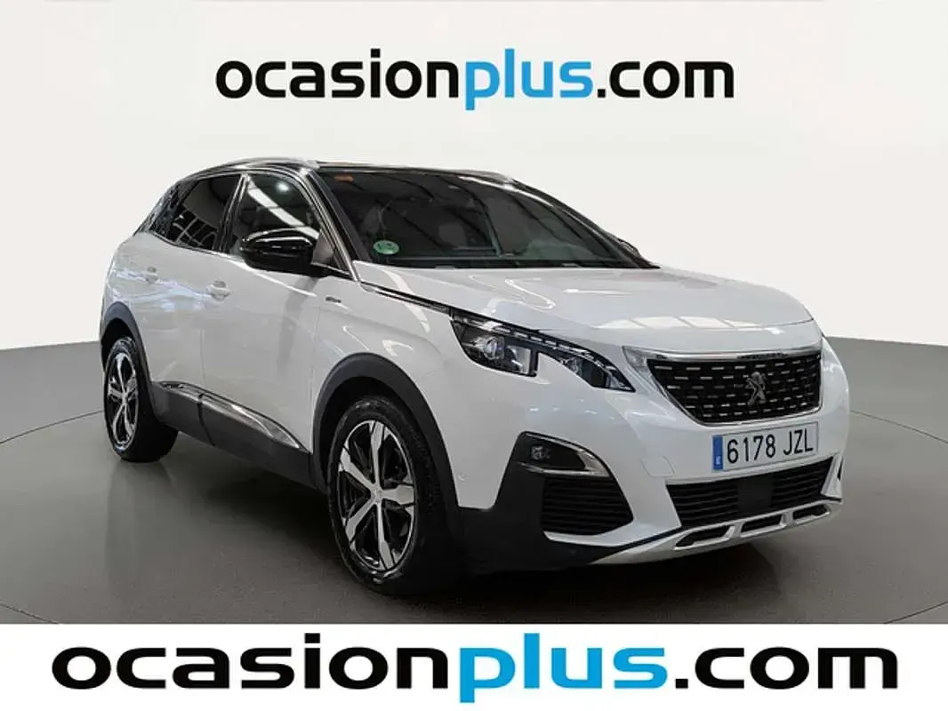 Usado Peugeot 3008 GT-line 165 CV (121 kW) 2017 Blanco SUV