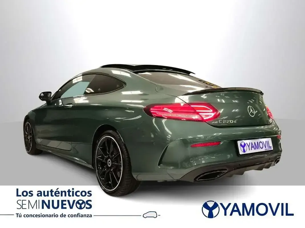Usado Mercedes C220 194 CV (142 kW) 2023 Verde Coupe