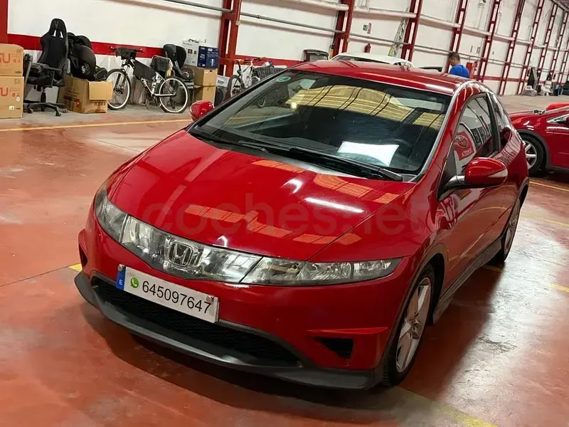 Usado Honda Civic Type S 140 CV (102 kW) 2009 Rojo Berlina