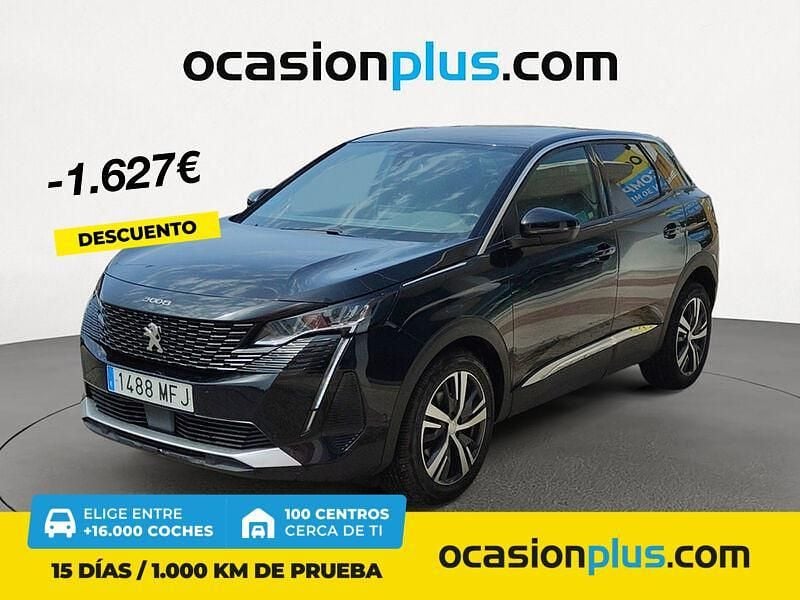 Negro Usado 2023 Peugeot 3008 Allure SUV | 17.900 € (Precio justo) - Imagen 1/4
