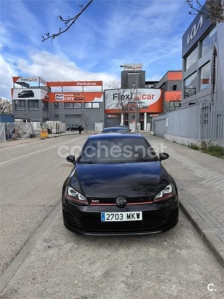 Usado VW Golf VII GTI 220 CV (161 kW) 2017 Negro Berlina