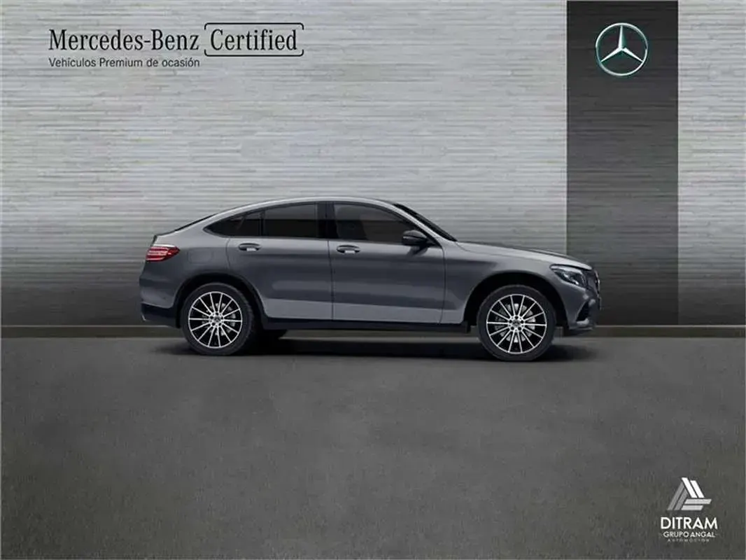 Usado Mercedes GLC220 170 CV (125 kW) 2018 Gris SUV