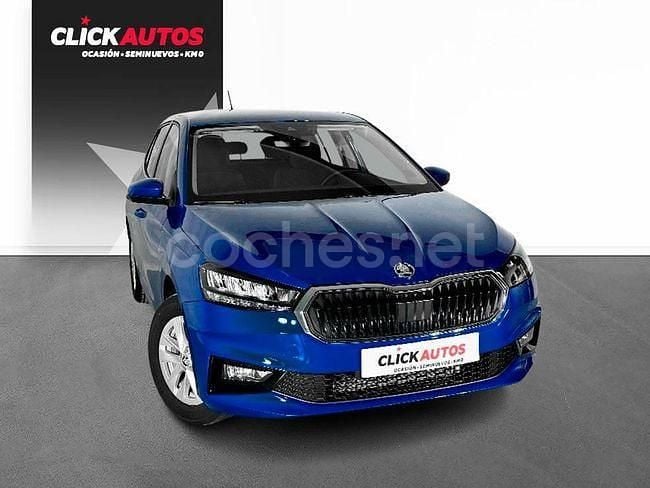 Usado Skoda Fabia Ambition 110 CV (80 kW) 2023 Azul Berlina