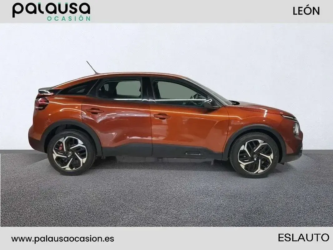 Usado Citroën C4 Feel 131 CV (96 kW) 2022 Naranja Utilitario