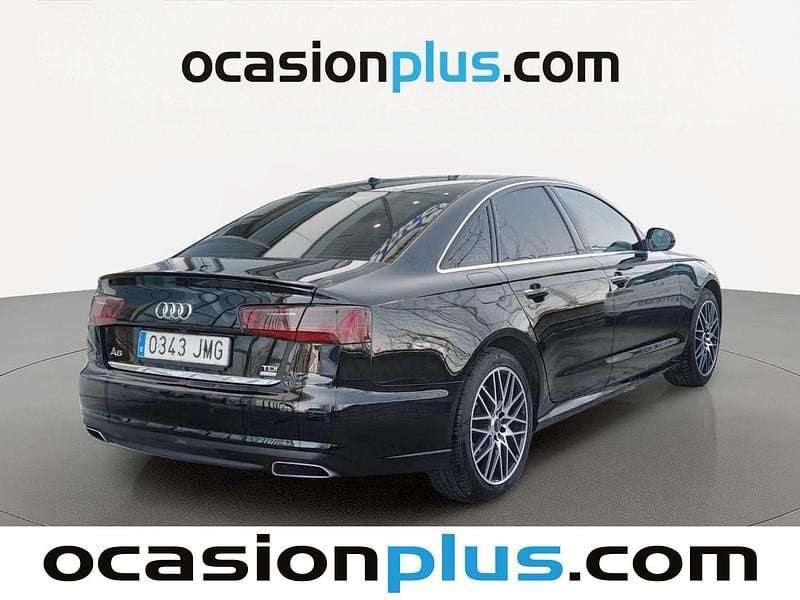 Usado Audi A6 Advanced 150 CV (110 kW) 2016 Negro Berlina