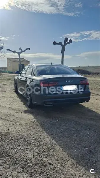Usado Audi A6 190 CV (139 kW) 2017 Negro Berlina