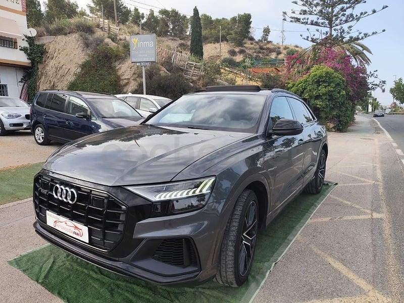 Usado Audi Q8 S-Line 286 CV (210 kW) 2019 Negro SUV