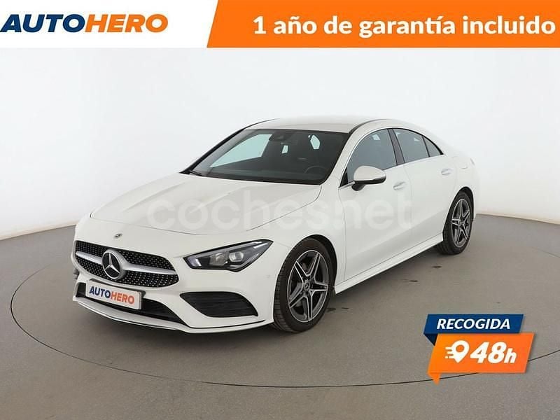 Blanco Usado 2020 Mercedes CLA180 AMG line Berlina | 26.699 € (Precio justo) - Imagen 1/3