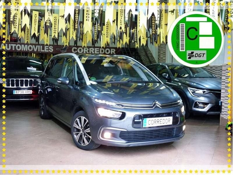 Usado Citroën C4 Picasso Feel 120 CV (88 kW) 2017 Gris Monovolumen