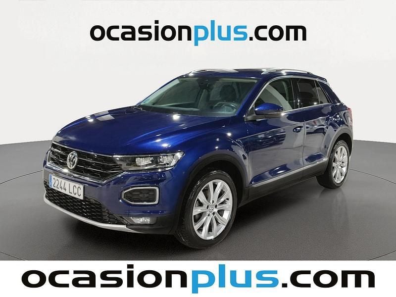 Usado VW T-Roc Sportline 150 CV (110 kW) 2019 Azul SUV