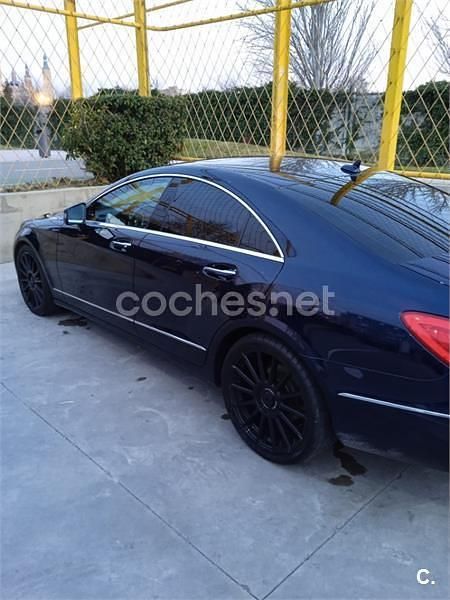 Usado Mercedes CLS350 265 CV (194 kW) 2013 Azul Berlina