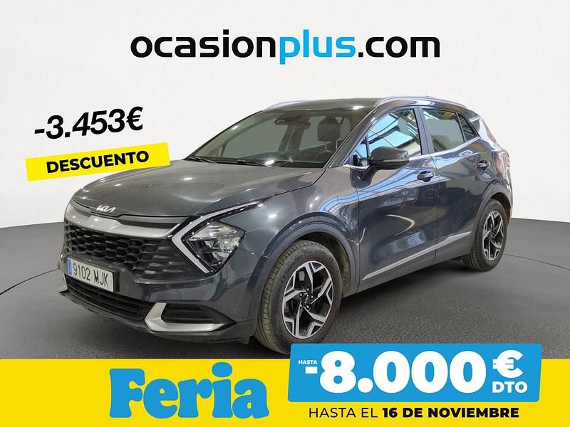 Gris Usado 2023 Kia Sportage SUV | 23.690 € (Un poco caro) - Imagen 1/4
