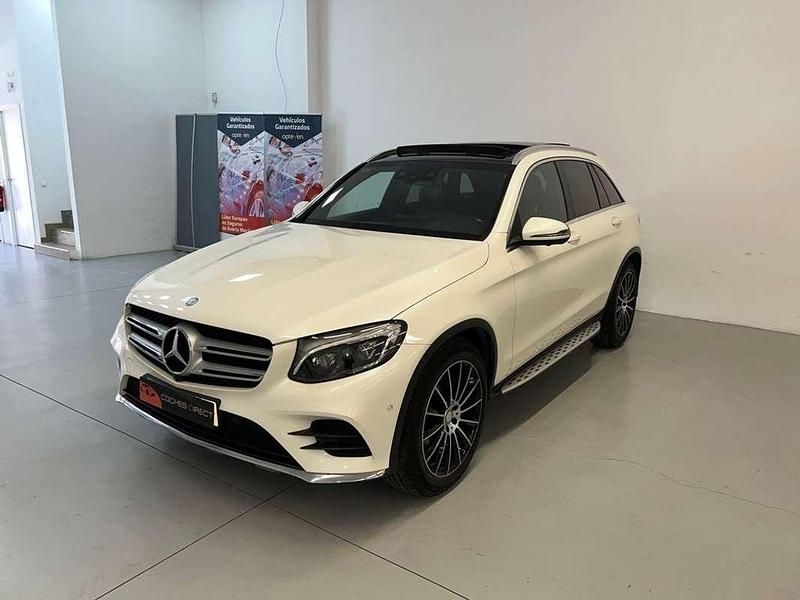 Usado Mercedes GLC220 170 CV (125 kW) 2017 Blanco SUV