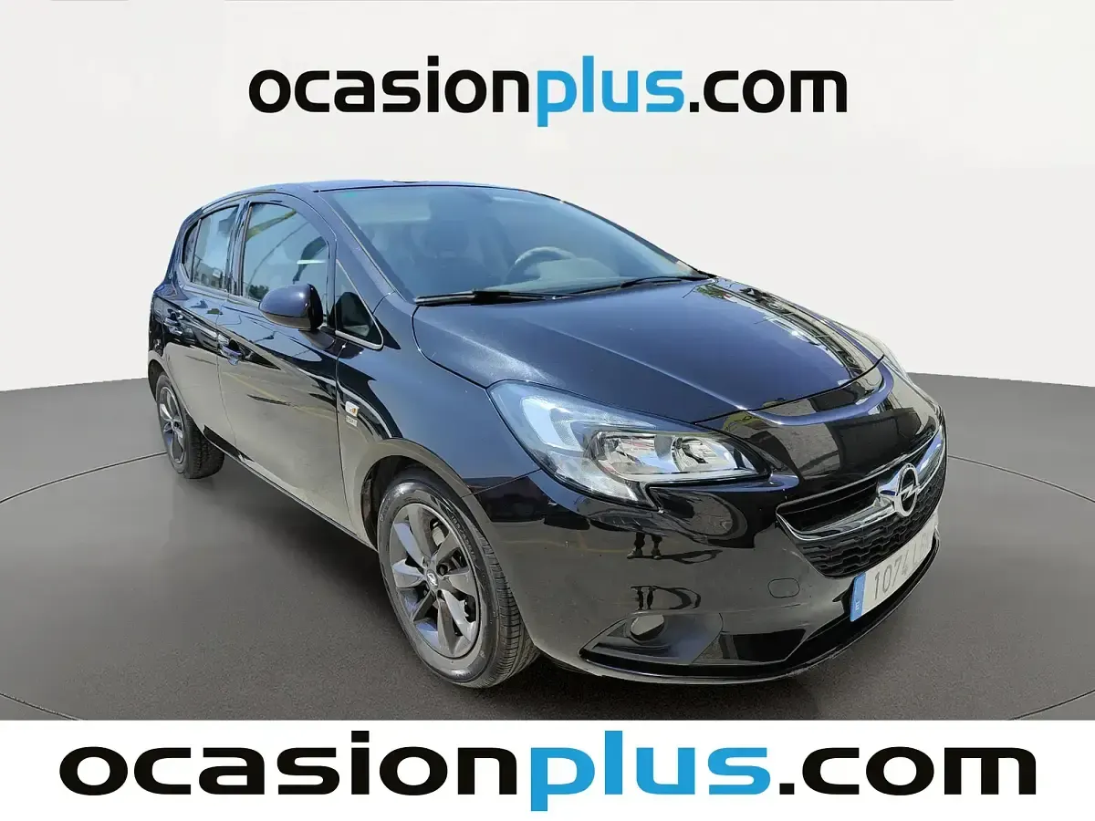 Usado Opel Corsa 90 CV (66 kW) 2019 Negro Utilitario
